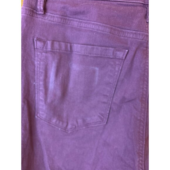 Loft Curvy High Waist Skinny Ankle Jeans - Picture 4 of 6